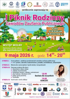 I Piknik Rodzinny Zawodów Zaufania Publicznego 9 maja 2026